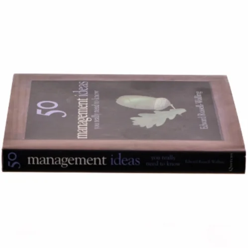 50 management ideas you really need to know af Edward Russell-Walling (Bog)