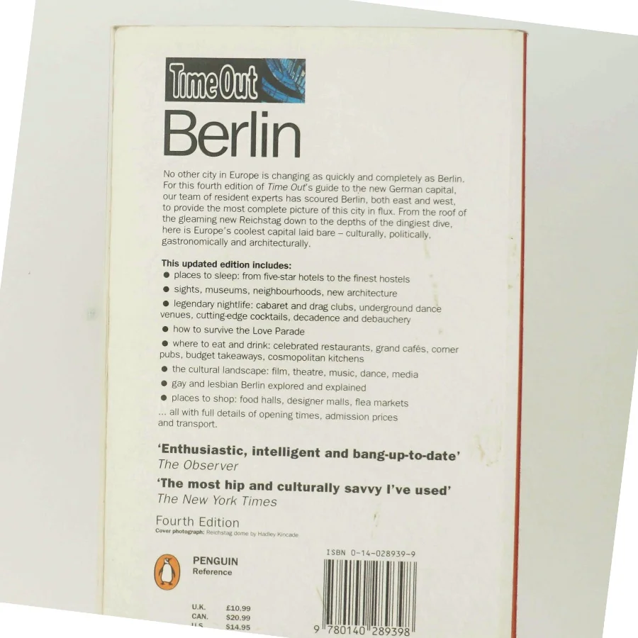 Time out Berlin (Bog)