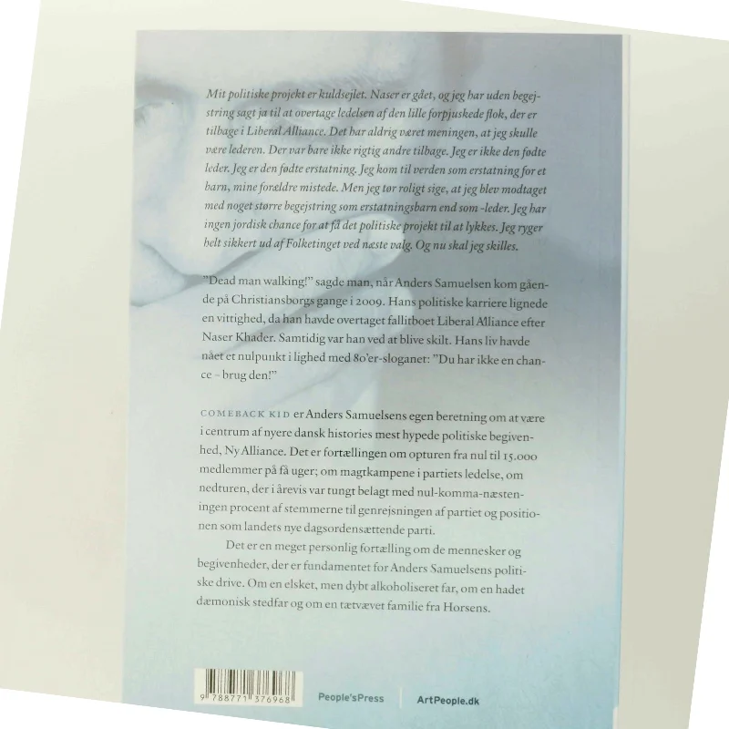 Comeback kid af Anders Samuelsen (Bog)