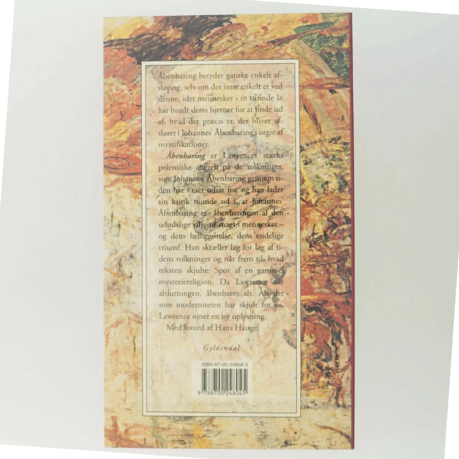 Åbenbaring af D. H. Lawrence (Bog)