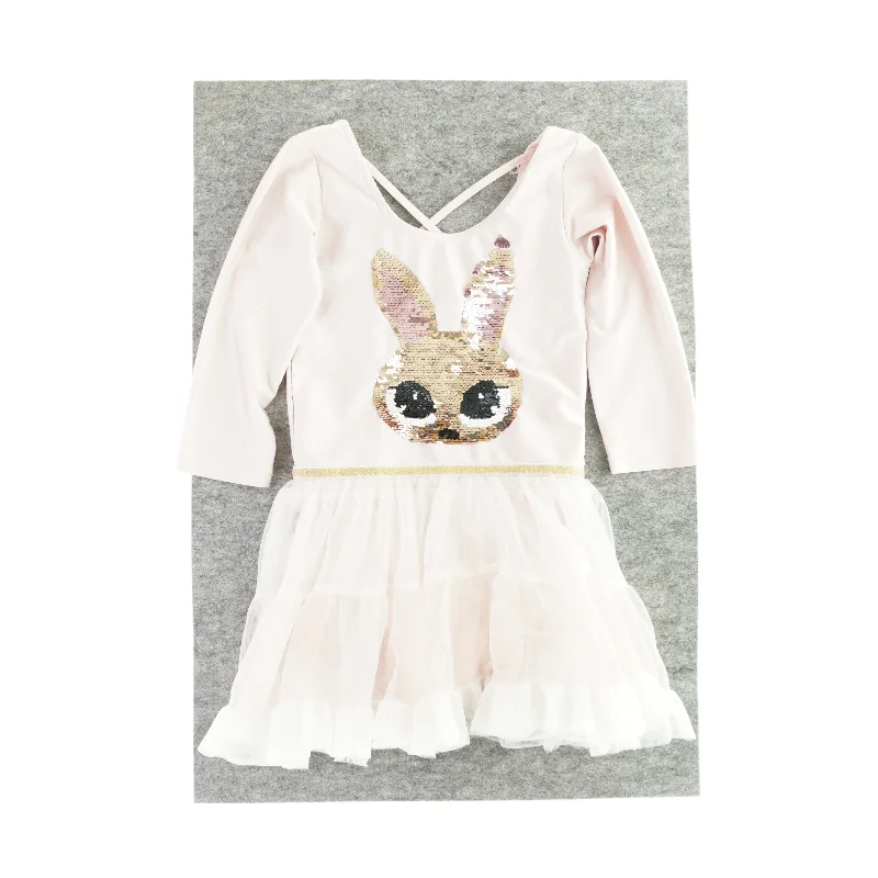 Ballerina dragt med skørt (str. ca. 110)