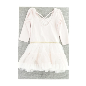 Ballerina dragt med skørt (str. ca. 110)