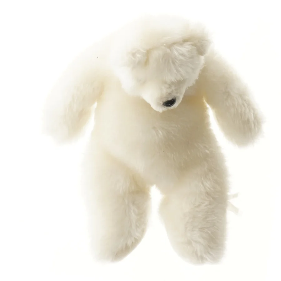 Hvid bamse (str. 24 cm)