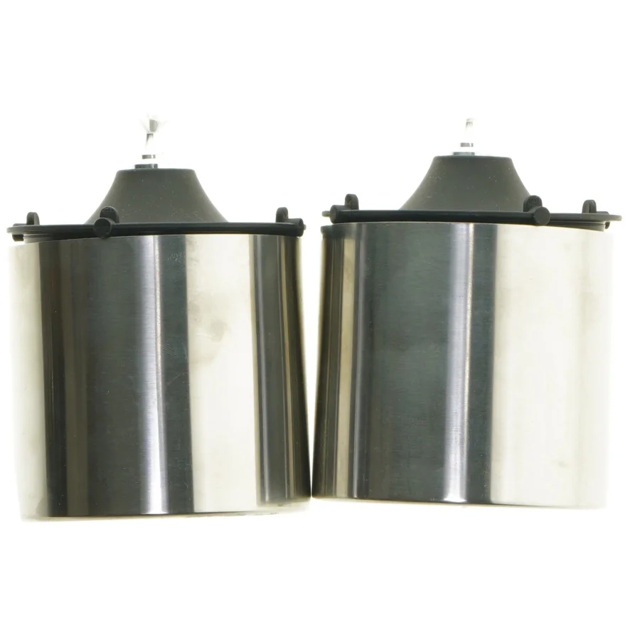 Olielamper i rustfrit stål (str. 11x8,5 cm)