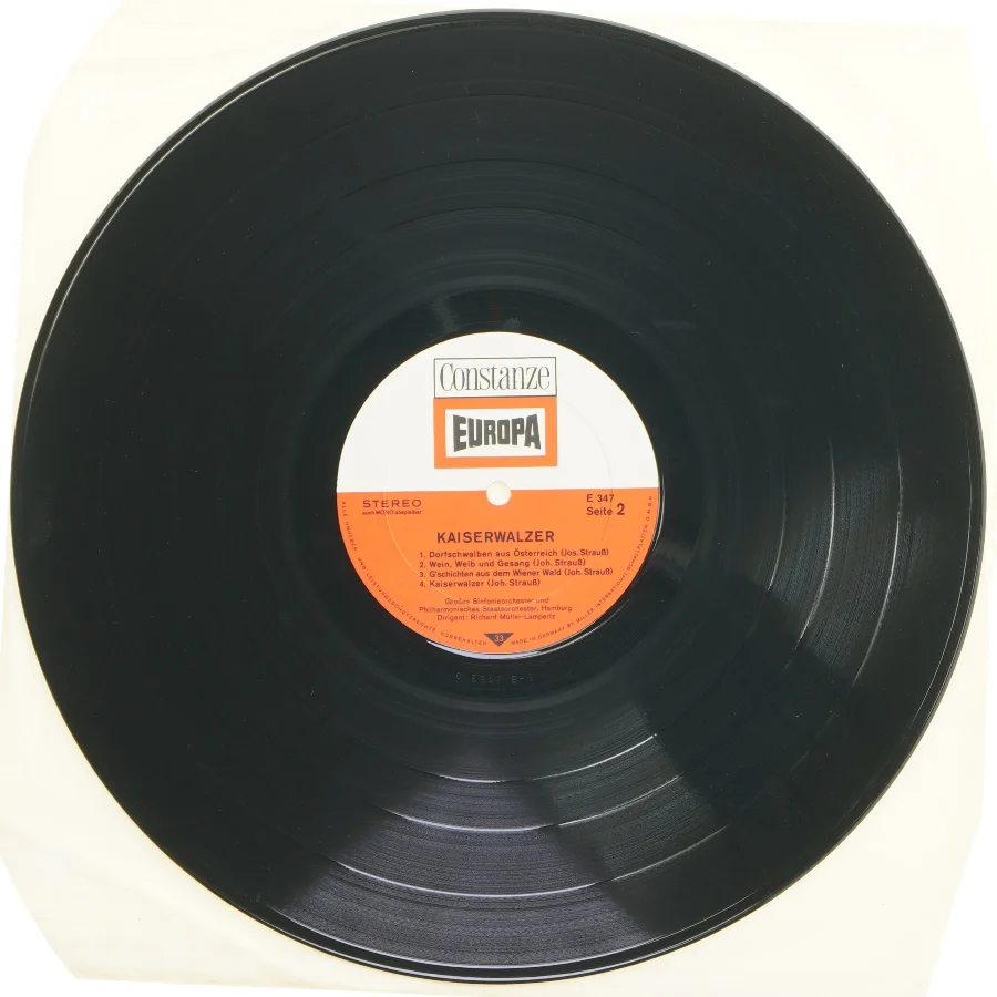 Kaiserwalzer LP fra Constanze