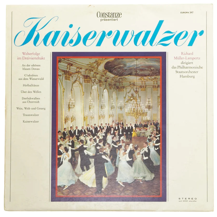 Kaiserwalzer LP fra Constanze