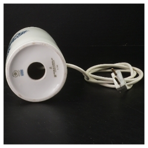 Royal Copenhagen keramisk bordlampe med blå mønster fra Royal Copenhagen (str. 27 cm)