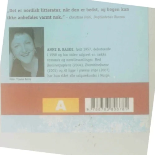 Berlinerpoplerne : roman (Læsekredssæt) af Anne B. Ragde (Bog)