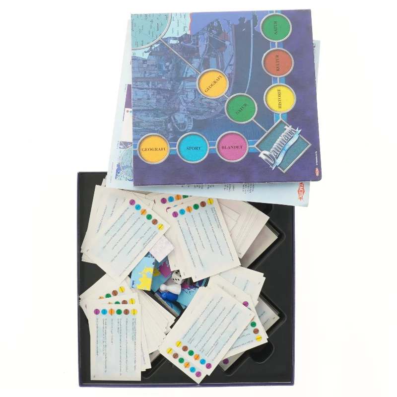 Danmark Quizspil fra Tactic (str. 6x25x25 cm)