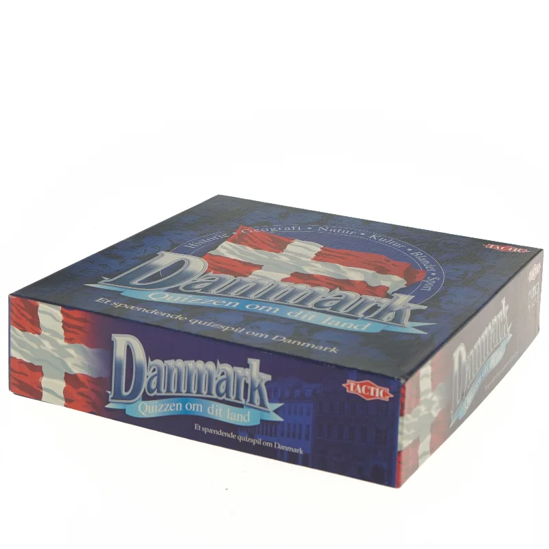 Danmark Quizspil fra Tactic (str. 6x25x25 cm)