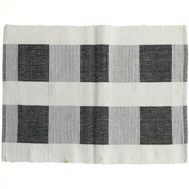 Sæt dækkeservietter i tern (str. 45 x 35. cm. 8 styk)