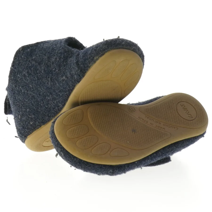 Glerups uld hjemmesko med gummisål fra Kavat (str. 27 )