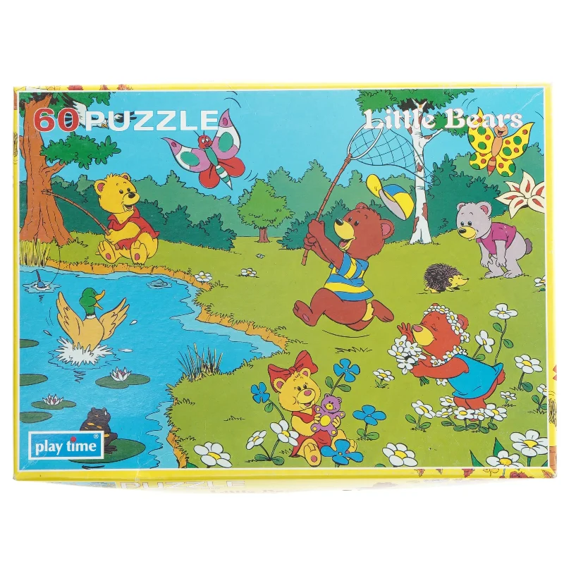 Puslespil med små bjørne fra Play Time (str. 60 brikker. 23 x 32 cm)