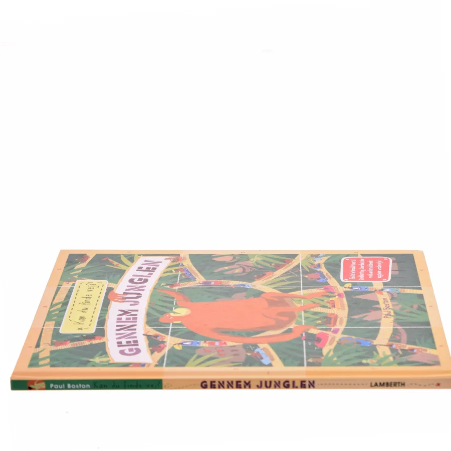 Kan du finde vej? Gennem junglen af Jenny McInerney (Bog)