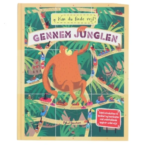 Kan du finde vej? Gennem junglen af Jenny McInerney (Bog)