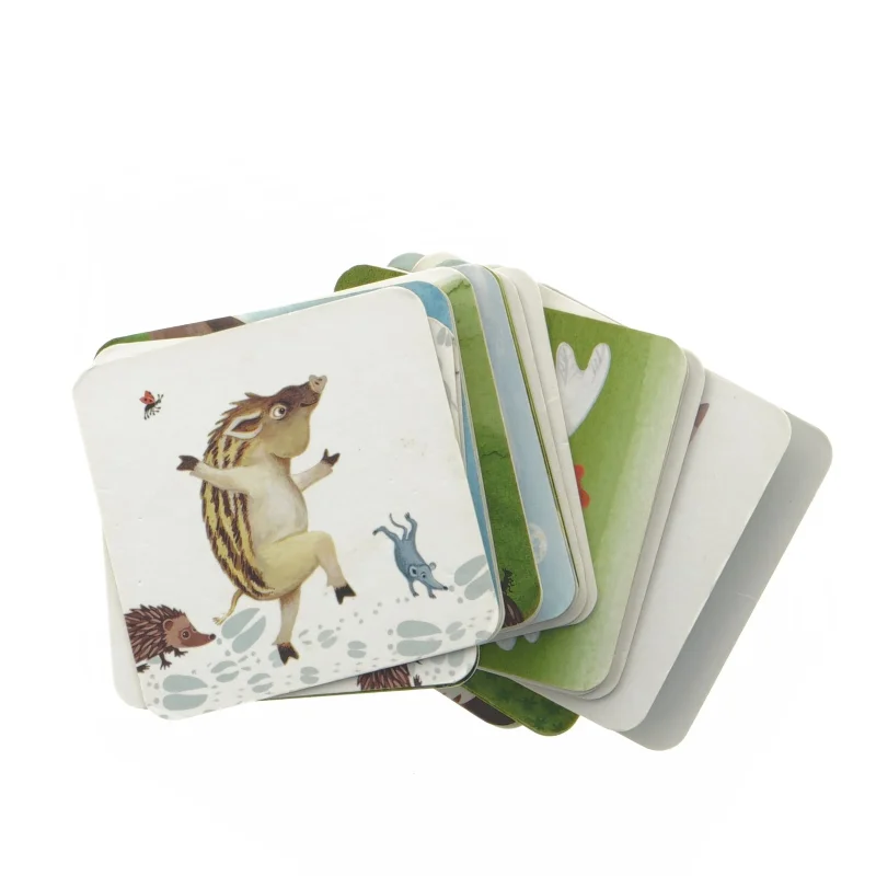 Ströva huskespil/memory fra IKEA (str. 9x9 cm)