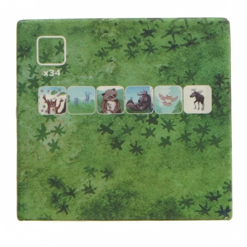 Ströva huskespil/memory fra IKEA (str. 9x9 cm)