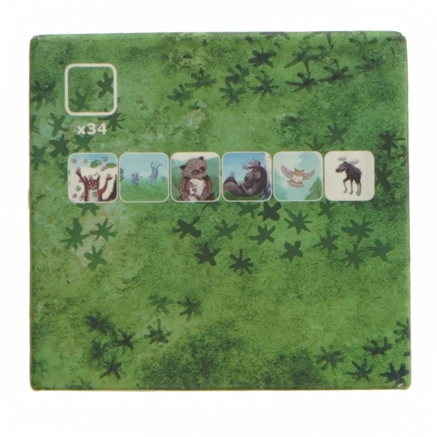 Ströva huskespil/memory fra IKEA (str. 9x9 cm)