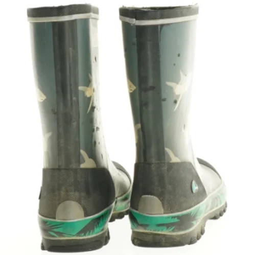 Børnegummistøvler med hajmotiv fra Viking (str. 32)