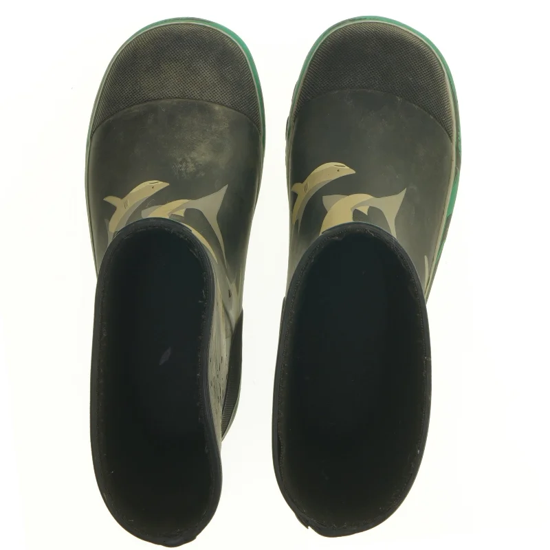 Børnegummistøvler med hajmotiv fra Viking (str. 32)
