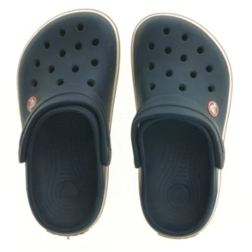 Brugte navyblå Crocs med rød hvid kant fra Crocs (str. 2)