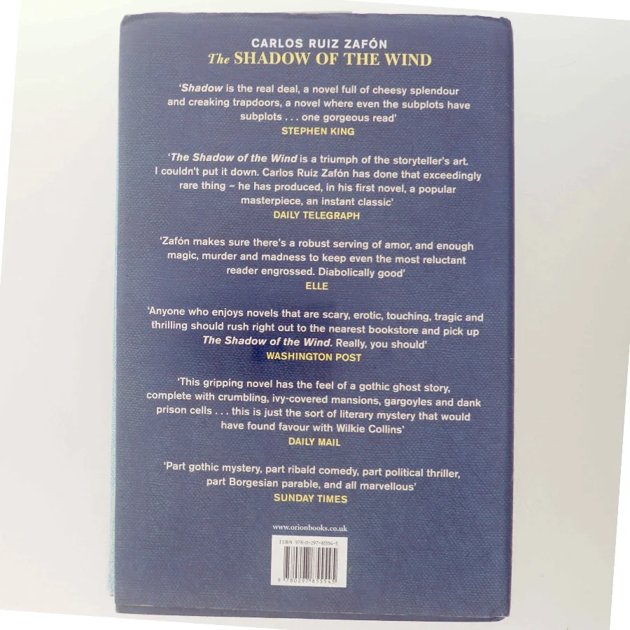 The angels game af Carlos Ruiz Zafón (Bog)