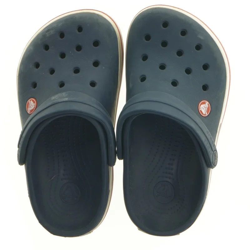 Brugte mørkeblå sadaler fra Crocs (str. J1 / 32)