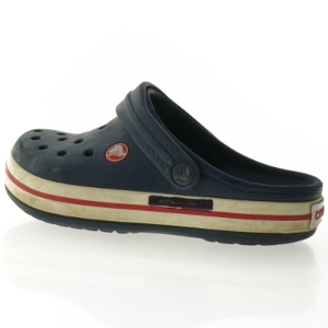 Brugte mørkeblå sadaler fra Crocs (str. J1 / 32)