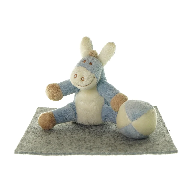 Æsel bamse med bold