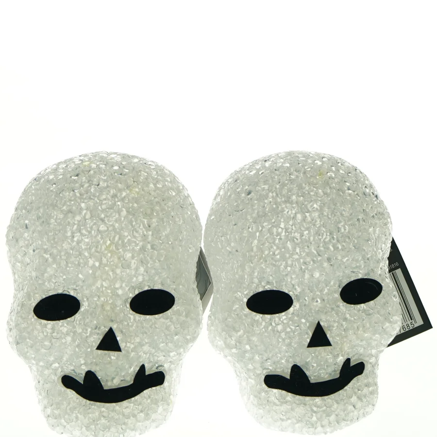 Skelethoved bordlampe fra Coop (str. 11 x 7 cm)