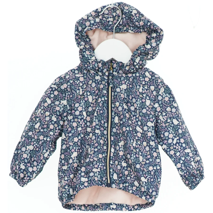 Blomstret børnejakke med hætte fra H&M (str. 68)