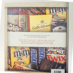 Den store bog med kultopskrifter : kager og desserter med dine favoritmærker og -produkter af Galle & Jessen (Bog)