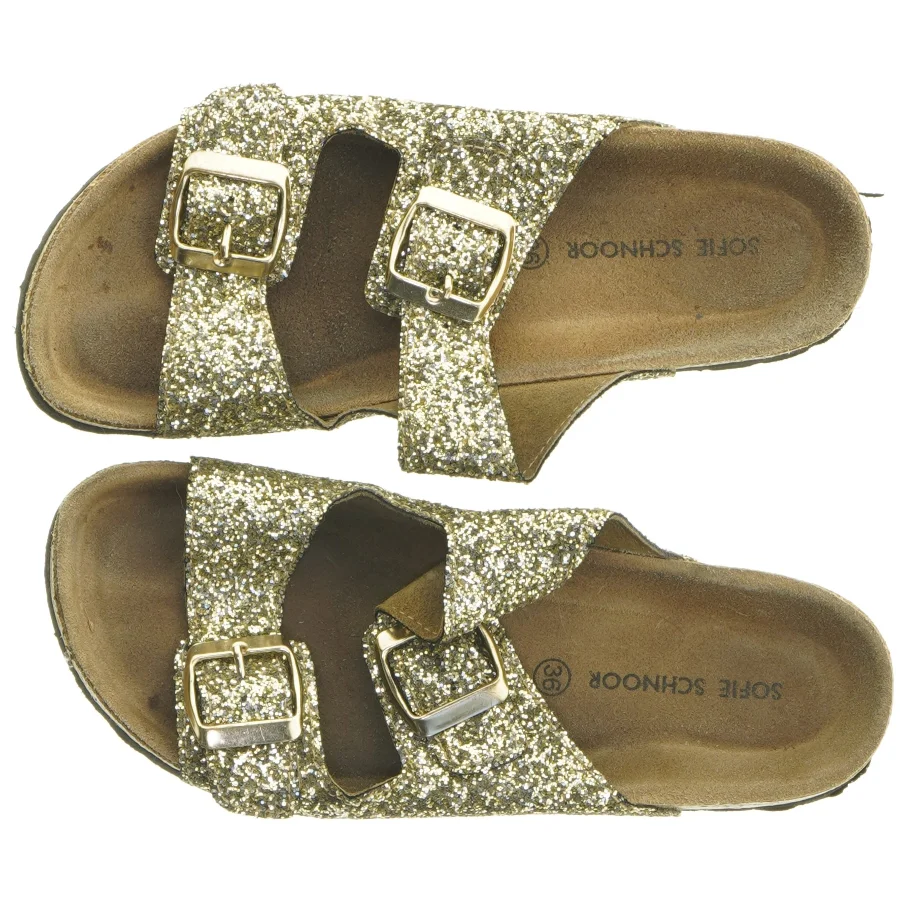 Glitter sandaler fra Sofie Schnoor (str. 36 cm)