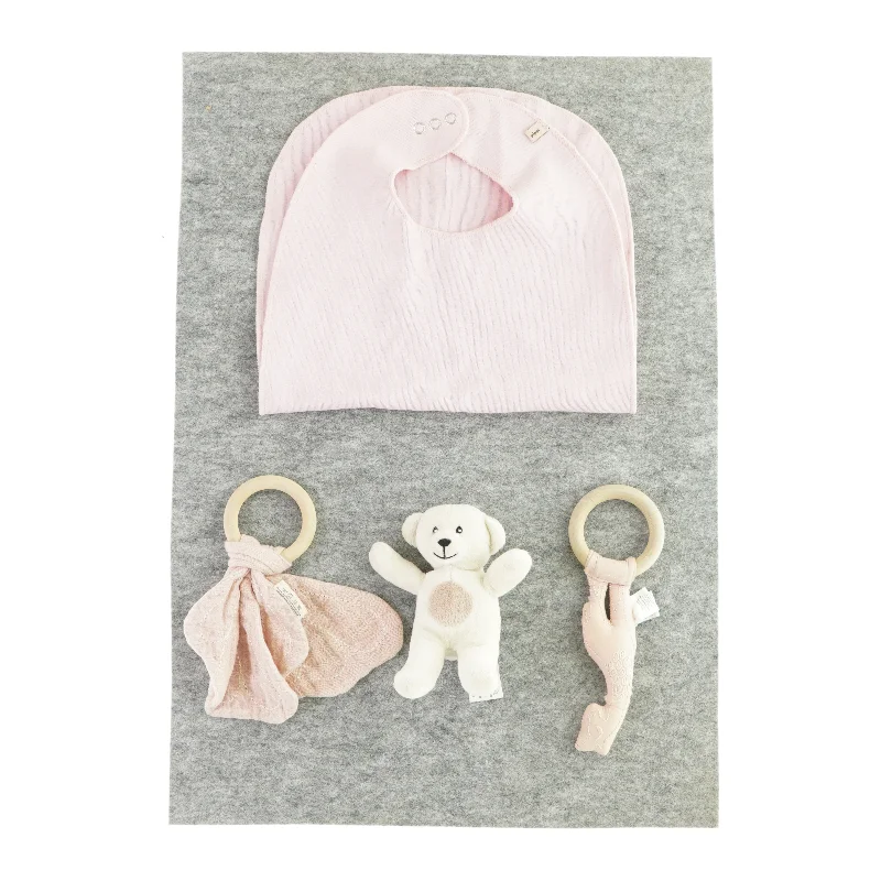 Hagesmæk, bamse og 2 rangler 