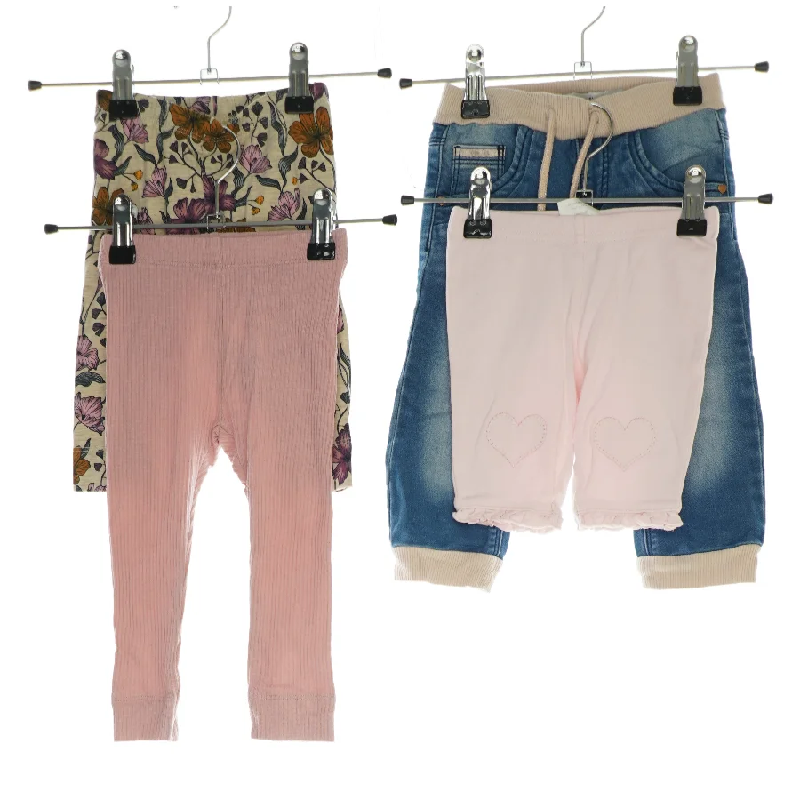 Leggings og bukser 4 styk (str. 9 mdr)