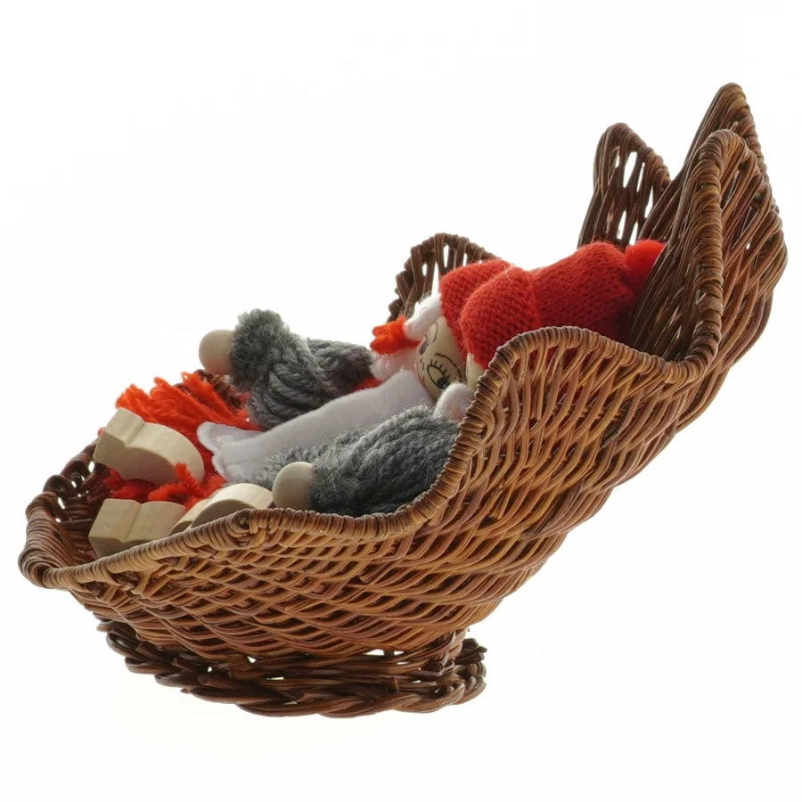 Håndlavet julepynt (str. 23 cm)