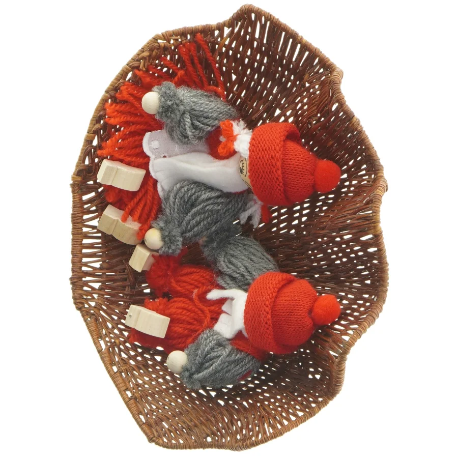 Håndlavet julepynt (str. 23 cm)