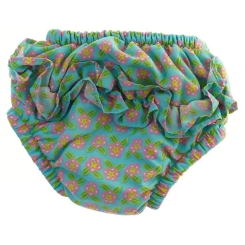 Blomstret badebukser med flæse fra I Play (str. 62)