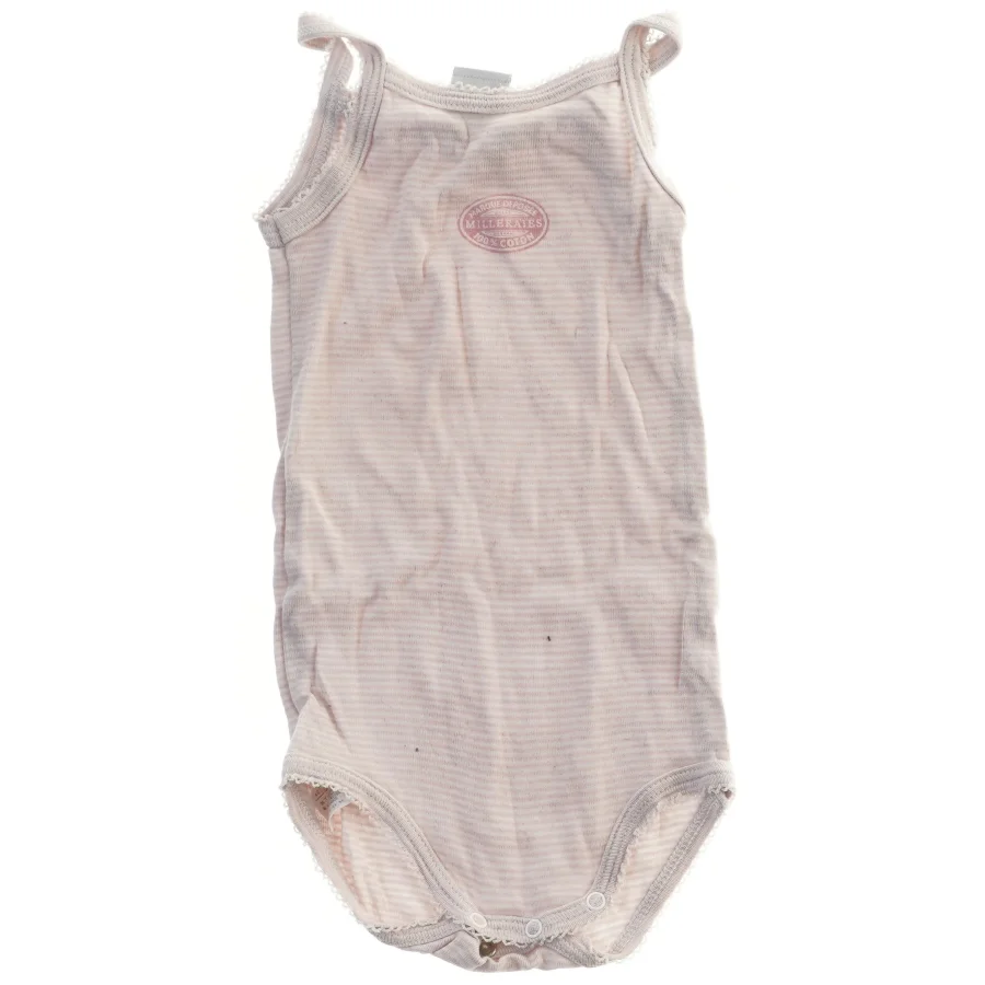 Bodystocking med tynde striber fra Petit Bateau (str. 74)