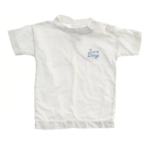 Hvid t-shirt til barn (str. 68)