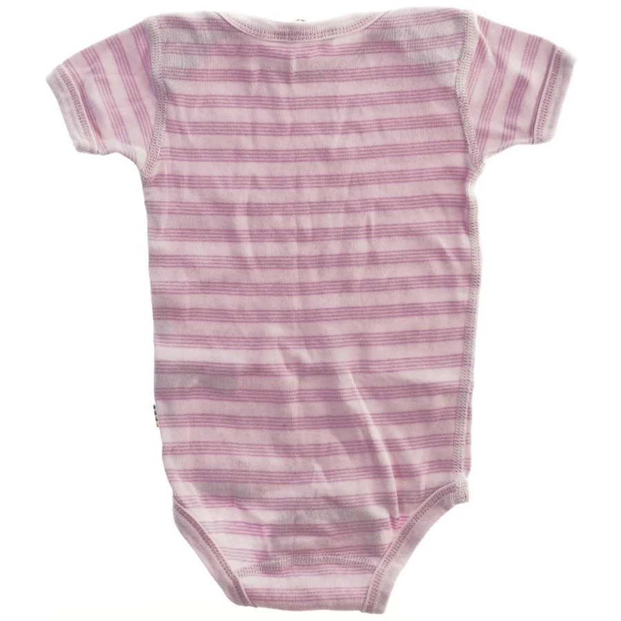 Lyserød stribet bodystocking til børn fra Joha (str. 68)