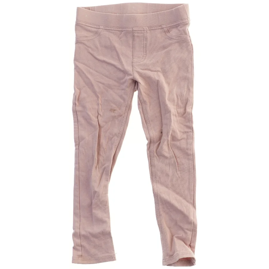 Børneleggings i lys rosa farve fra H&M (str. 116)