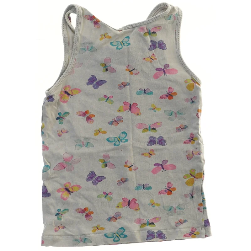 Sommerbluse med sommerfugleprint (str. 110)