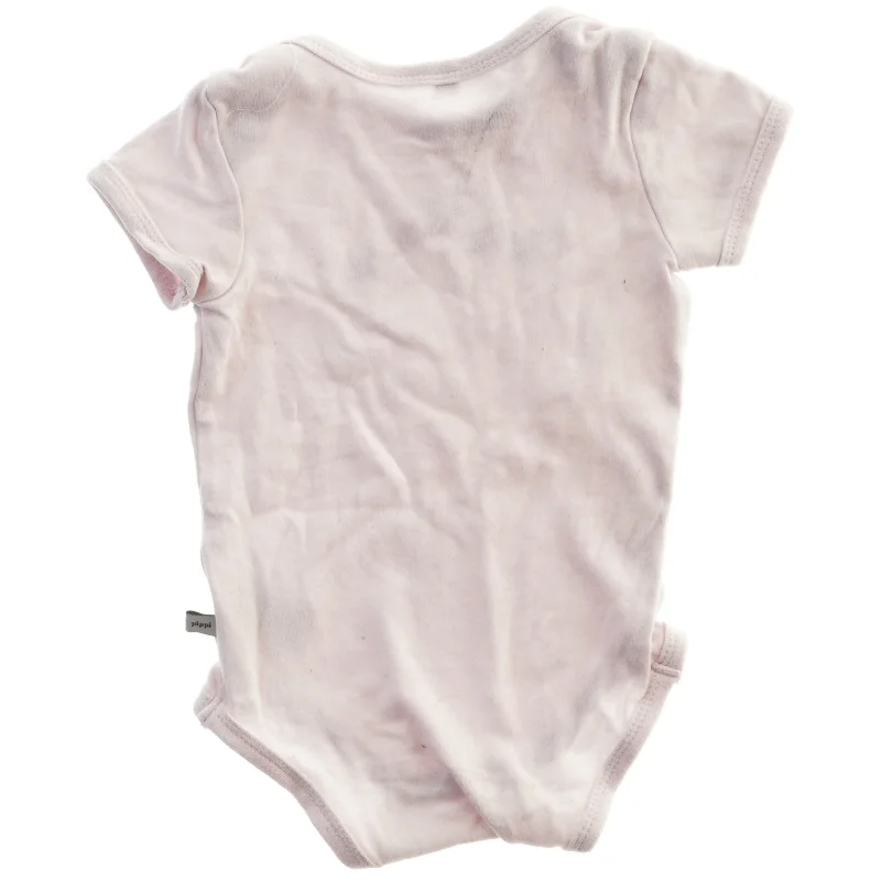 Lyserød bodystocking med karruselmotiv fra Pippi (str. 68)