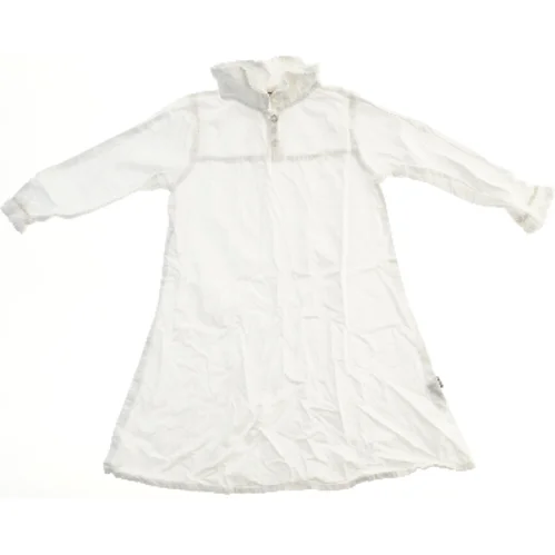 Hvid natkjole med krave fra bombiBitt (str. 98)