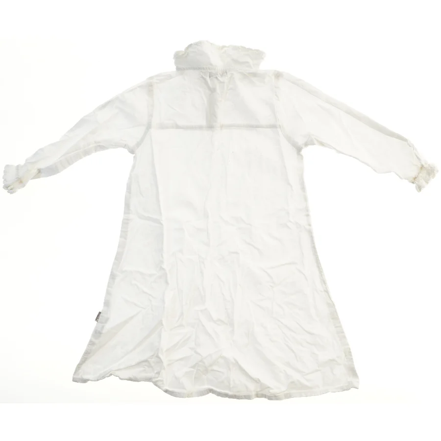 Hvid natkjole med krave fra bombiBitt (str. 98)