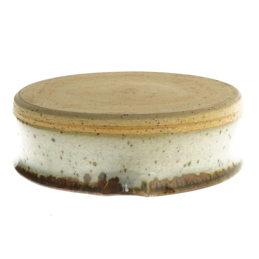 Keramikskål (str. Ø 21x6,5 cm)