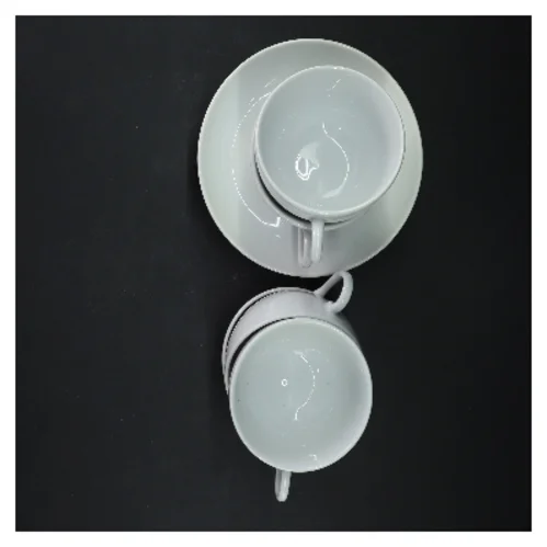 5 stk. Pillivuyt Cecil kaffekopper 18cl med underkopper