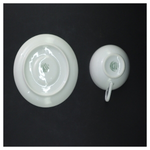 5 stk. Pillivuyt Cecil kaffekopper 18cl med underkopper