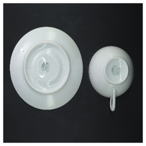 6 stk. Pillivuyt Cecil tekopper 29cl med underkopper